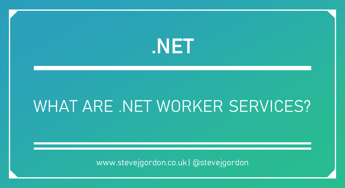What Are .NET Worker Services Header